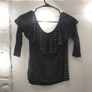 American Eagle off the shoulder shirt